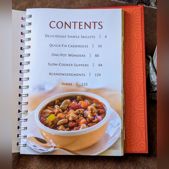 Favorite Brand Name Recipes Dump Dinners Spiral Bound Hardcover - Picture 15 of 16